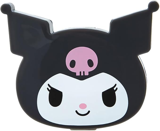 Sanrio 240516 Sanrio 240516 Cable Storage Case, Cable Holder, Kuromi, 2.7 x 3.3 x 0.6 inches (6.8 x 8.4 x 1.5 cm), Character