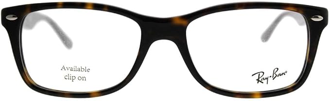 Ray-Ban unisex-adult Rx5228 Square Prescription Eyeglass Frames