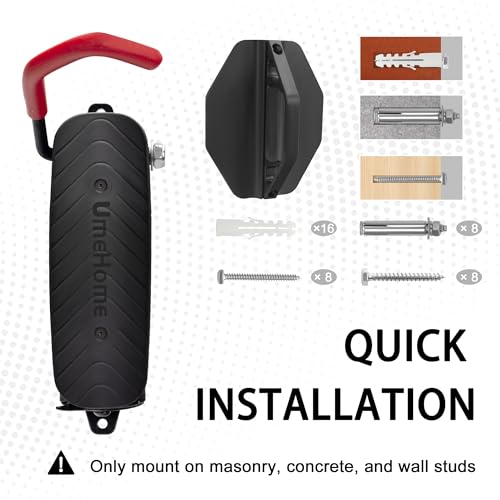 Swivel Bike Wall Mount, Bike Hangers for Garage, Space-Saving Bike Storage, Sturdy Bicycle Rack Can Holds Up to 77 lbs, Easy Install, 4 Pack - size: 4 Pack
