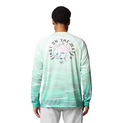 Columbia Men's Super Terminal Tackle PFG Fade Long Sleeve