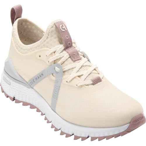 Cole Haan Zerogrand Overtake Golf Water Resistant, Ivory/Harbor Mist/Fawn/Optic White, 5.5-B US