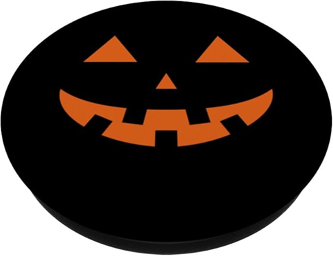 Halloween pumpkin face Jack o Lantern for halloween party PopSockets Swappable PopGrip