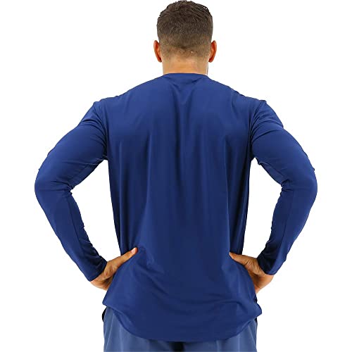 TYR Men's Long Sleeve Sun Protection Performance T-Shirt UPF 50+