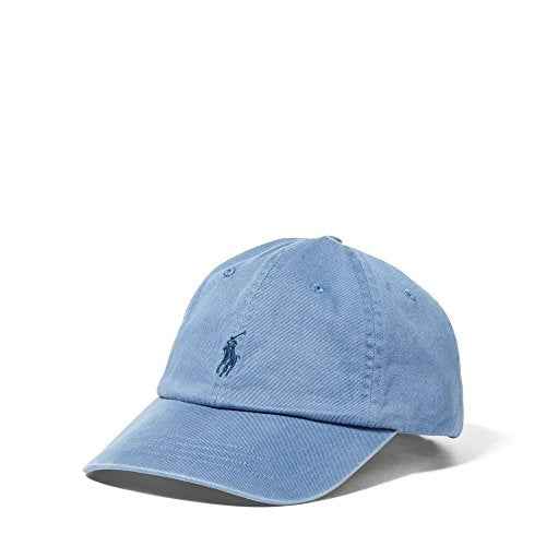 Polo Ralph Lauren Men's Classic Chino Sports Cap (Carson Blue)