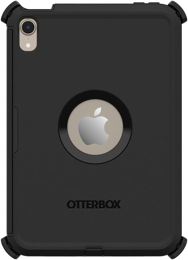 OtterBox Defender Series Case for iPad mini (A17) and iPad mini (6th gen) - Black, Rugged, Durable, Multi-Layer Protection, Rugged, Durable, Multi-Layer Protection
