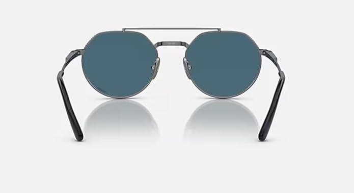 Ray-Ban Unisex Rb8265 Jack II Titanium Round Sunglasses