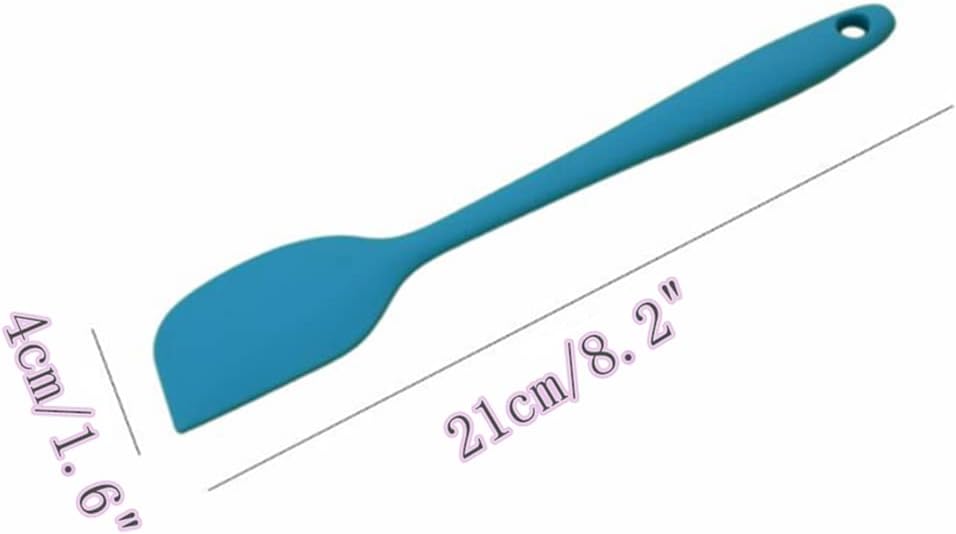 LAPXSNZD 8 Piece Heat Resistant Silicone Spatula Set