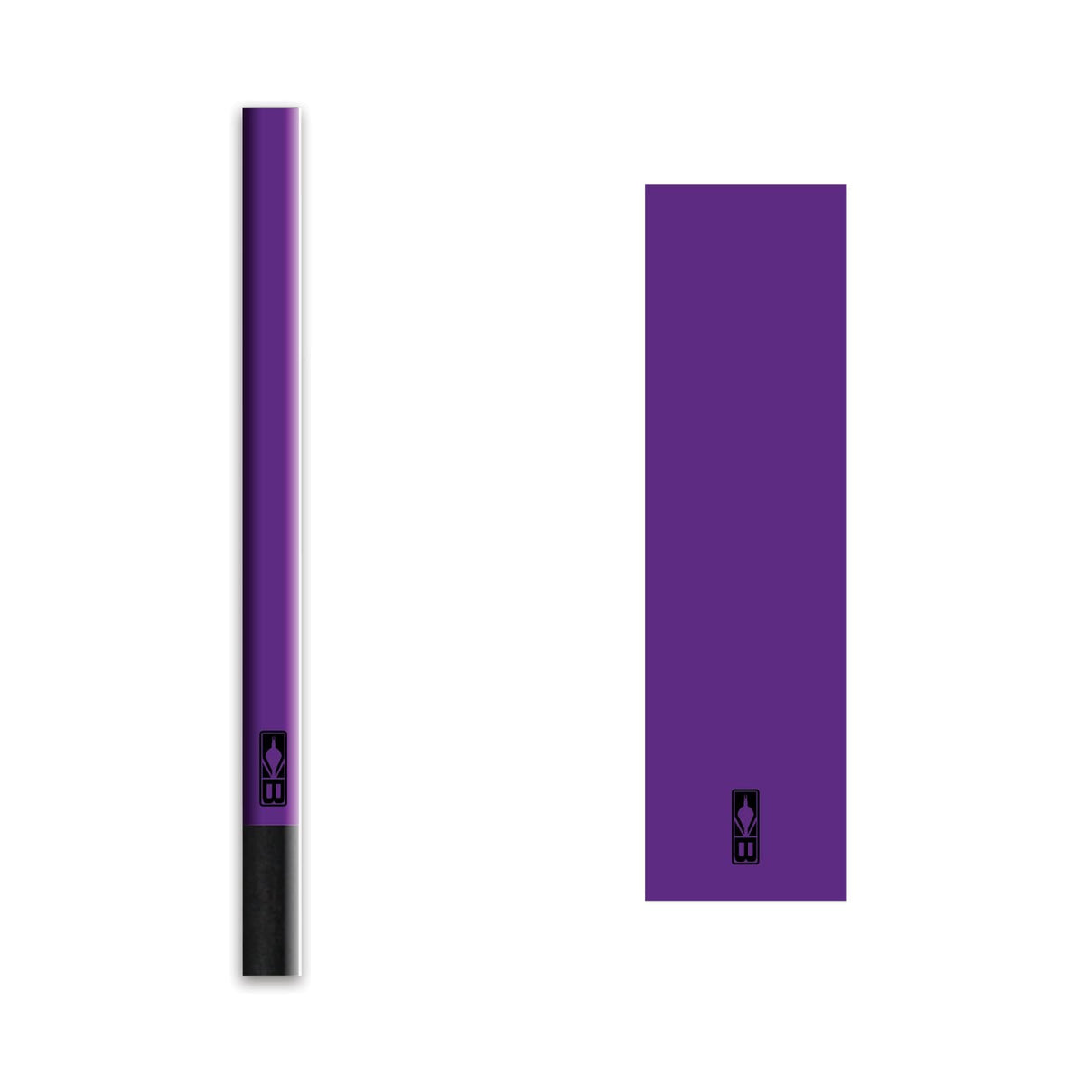Bohning 4" Solid Arrow Wraps, Large, Purple