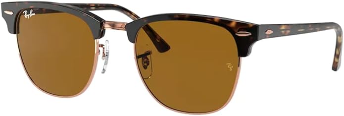 Ray-Ban RB3016 CLUBMASTER Sunglasses For Men For Women +BUNDLE with ACCESSORY EYEWEAR KIT
