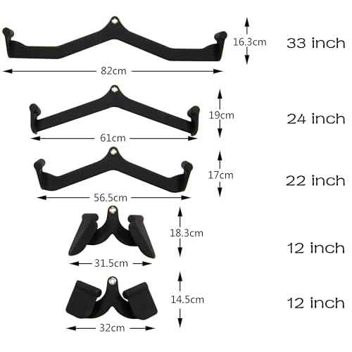 Fitvids Multifunctional Home Gym System Workout Station Multiple Grip Handles, 5-Piece Combo, New Package