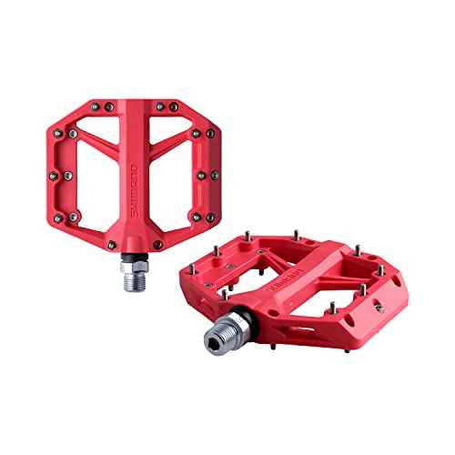 SHIMANO PD-GR400 Flat Pedal, Red