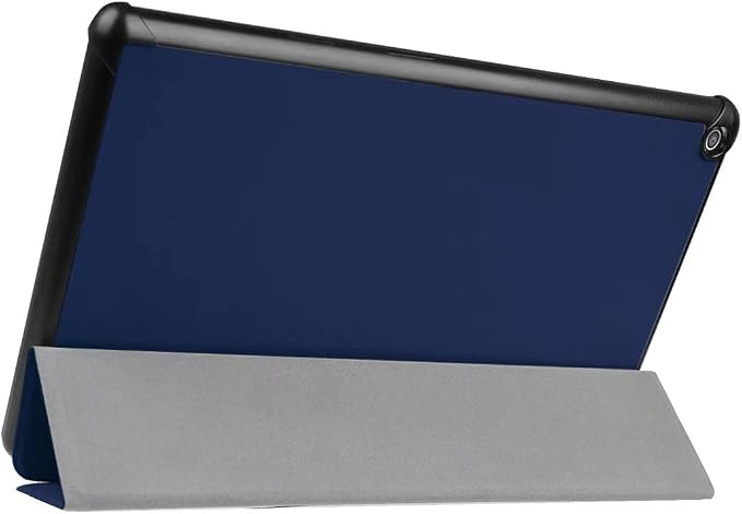 Tablet Cover for Amazon Kindle Fire HD10 7th 9th Generation(2017/2019 Release) Ultra Slim Folio Stand Lightweight Leather Case for Kindle Fire HD 10 7th 9th Gen 10.1 (KST-Dark Blue)