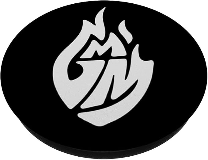 GMM Black &amp White Logo PopSockets Adhesive PopGrip
