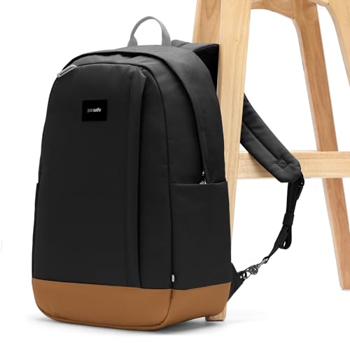 Pacsafe GO 25L Anti Theft Backpack, Jet Black