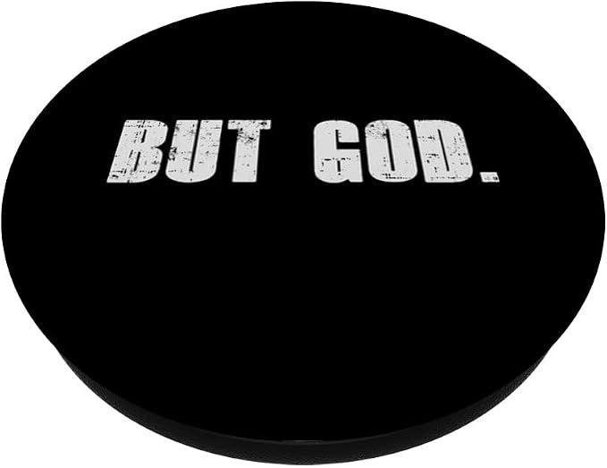 But God Jesus Christ Bible Faith Religious Christian Gift PopSockets Swappable PopGrip