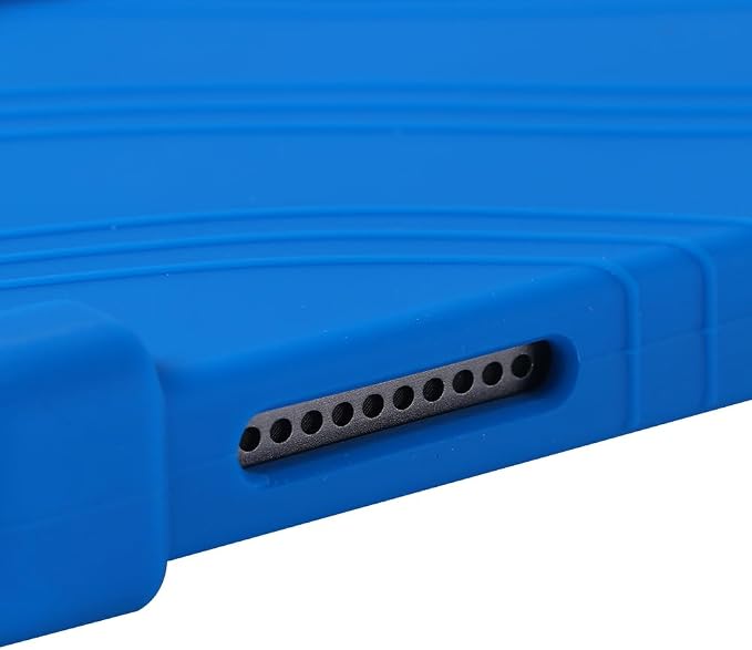 for Revvl Tab 2 Case (2025) Kids Soft Silicone Cover for Tmobile Revvl Tab 2 Tablet Case with Stand (Black)