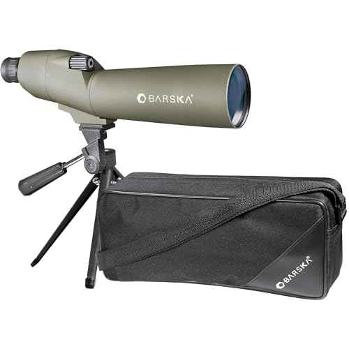 BARSKA Colorado Waterproof Spotting Scope Black