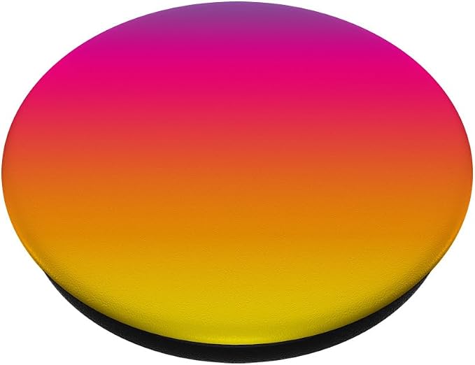 Sunset Ombre Gradient Purple Pink Orange Yellow PopSockets Adhesive PopGrip