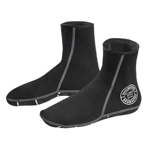 SCUBAPRO Hybrid Sock, 2.5mm, Black, 3XS/2XS