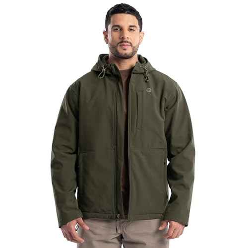 ATG mens Soft Shell Hooded Jacket