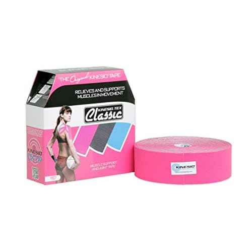 Kinesio Taping - Elastic Therapeutic Athletic Tape Tex Classic - Bulk Roll - Red ? 2 in. x 103 ft