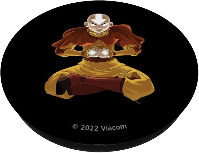 Avatar The Last Airbender Aang Meditation PopSockets PopGrip for MagSafe