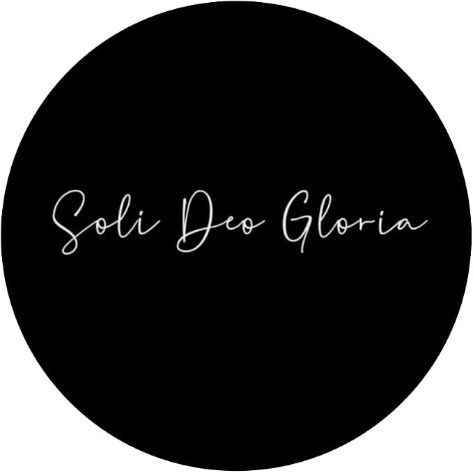 Soli Deo gloria Latin Christian Theology Women PopSockets MagSafe PopGrip for iPhone