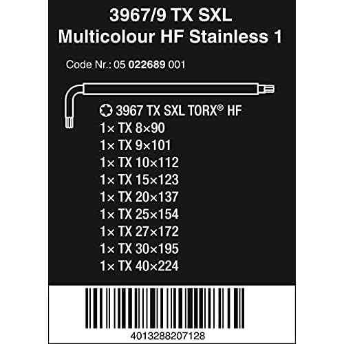 3967/9 TX SXL Multicolour HF Stainless 1