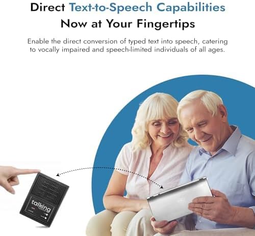 Talking Keyboards Dual Keyboard - Standard & Mini Speech Generating Wireless Portable AAC Device for Easy Communication & Travel | Ideal for Patients with Disabilities, Impairments, Post-Surgery Need