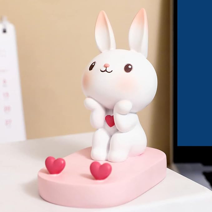 Gatuida Phone Stand Cute Rabbit Smartphone Stand Phone Holder Cartoon Animal