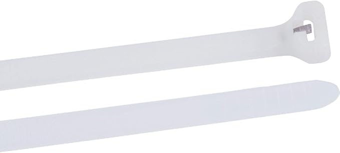 Gardner Bender 11 in. L White Cable Tie 10 pk