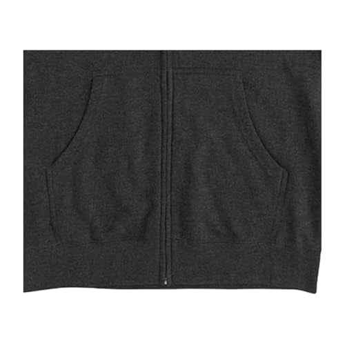 SANTA CRUZ Classic Dot Zip Hooded Regular Sweatshirt Char Hthr Lg Womens