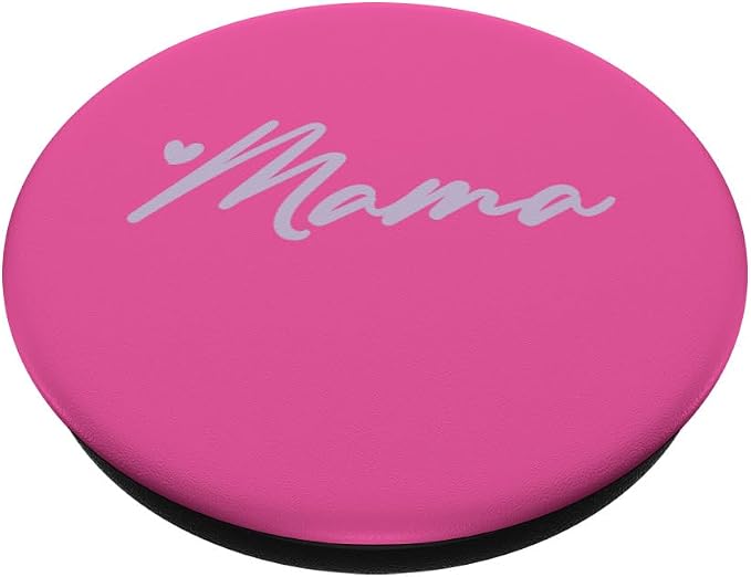 Light Pastel Purple Pink Heart Mama PopSockets Adhesive PopGrip