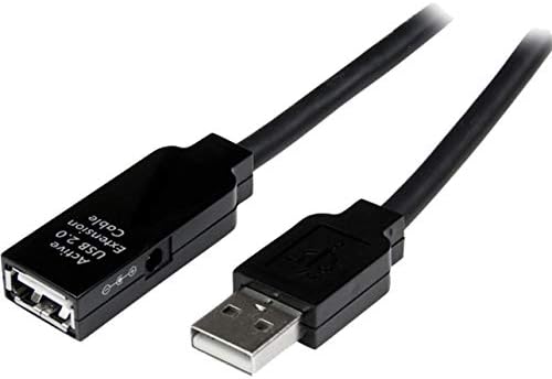 StarTech 3m Active USB 5Gbps Extension Cable USB-A M/F TAA | 3.0 repeater With AC power adapter Fully shielded USB 3.2 Gen1 Type-A USB Powered Blue LED status indicator