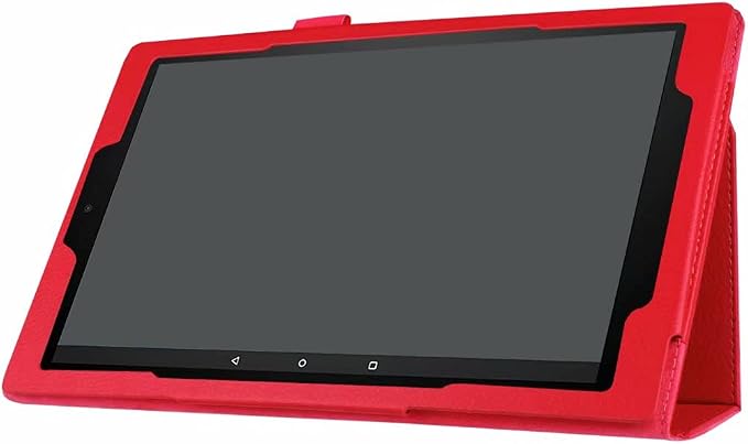 Tablet Cover for Amazon Kindle Fire HD10 7th 9th Generation(2017/2019 Release) Ultra Slim Folio Stand Lightweight Leather Case for Kindle Fire HD 10 7th 9th Gen 10.1 (KST-Dark Blue)