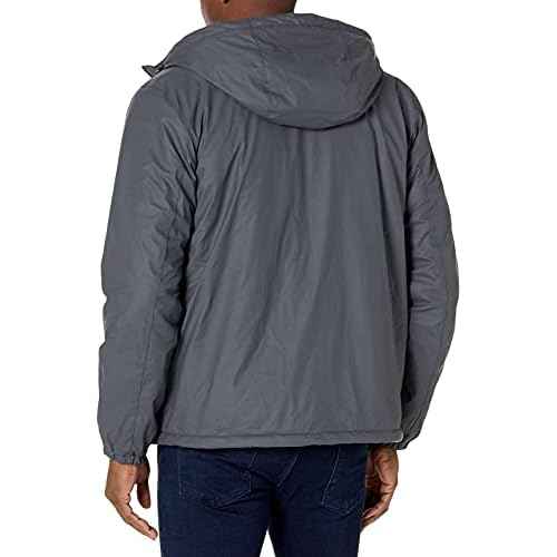 Dockers Men's Sherpa Lined Waterproof Stretch Rain Jacket