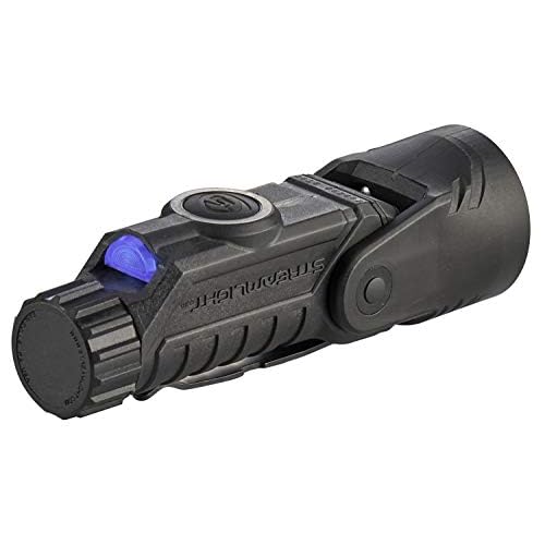 Streamlight 88903 Vantage 180 X Helmet Mounted and Right Angle Firefighter Flashlight with Helmet Bracket, Black