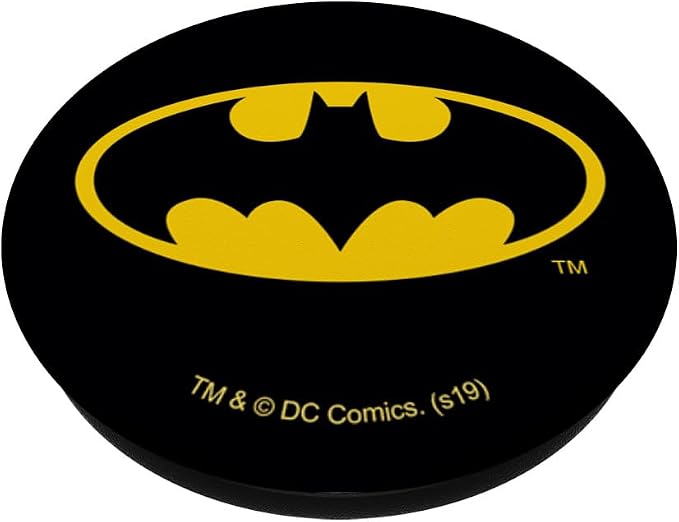 Batman Classic Bat Shield Logo PopSockets Adhesive PopGrip