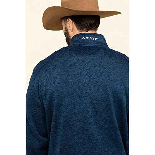 Ariat Men's Caldwell Logo 1/4 Zip Sweater