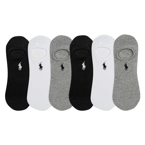 POLO RALPH LAUREN Women's Performance Cotton Liner Socks (6-Pack)