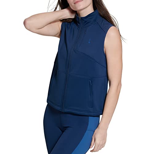BASS OUTDOOR womens Mid-weight Full Zip Vest