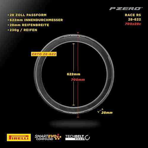 Pirelli P Zero Race Rs Tire Black, 700X28