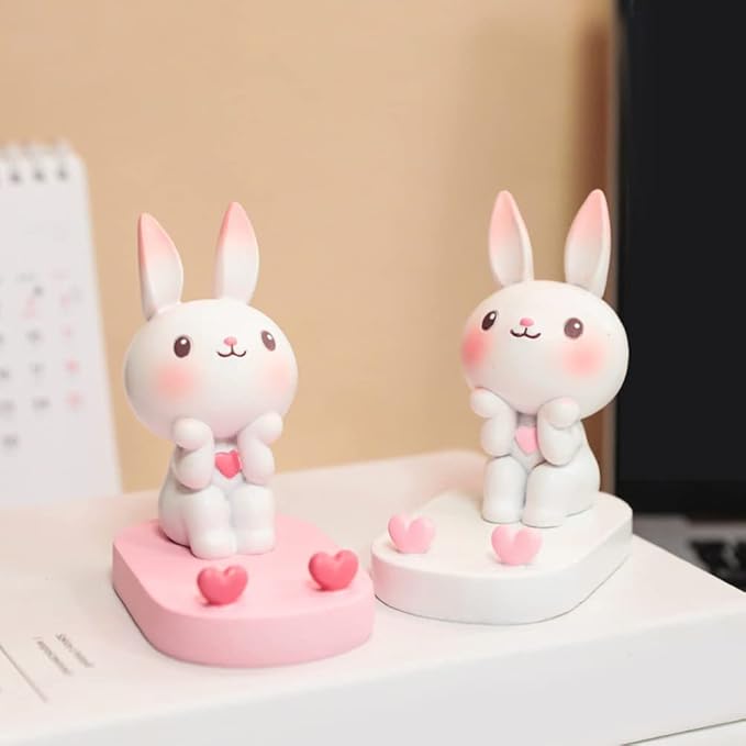 Gatuida Phone Stand Cute Rabbit Smartphone Stand Phone Holder Cartoon Animal