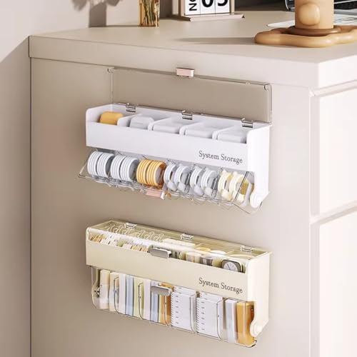 Wall-Mounted Sock Storage Box - Space-Saving Underwear Organizer for Wardrobe, Bedroom Panties, Data Cable Container A