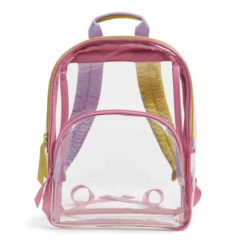 Vera Bradley Clear Small Backpack, Clear Medley, One Size