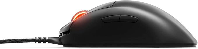 SteelSeries Esports FPS Gaming Mouse – Ultra Lightweight 69g – Prime Edition – 5 Programmable Buttons – 18K CPI TrueMove Pro Sensor – Magnetic Optical Switches – Customization - RGB Lighting – PC/Mac
