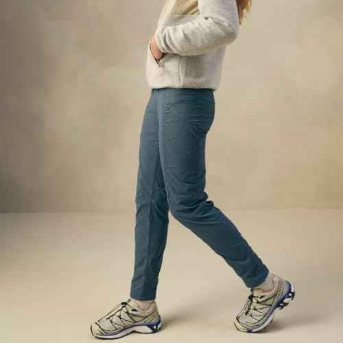 prAna Koen Pants Grey Blue SM (Women's 4-6) R
