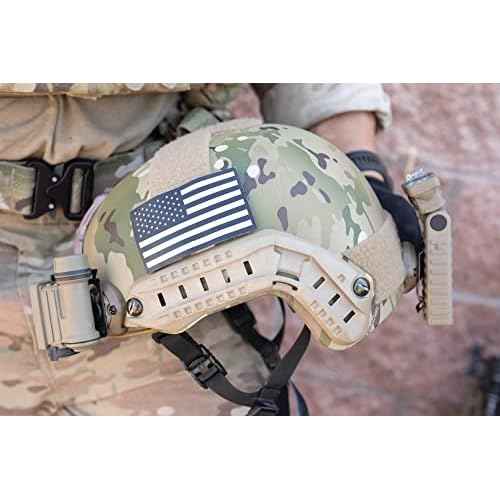 Streamlight 14510 Sidewinder 55-Lumens Compact II Military Flashlight with Helmet Mount in Box, Coyote