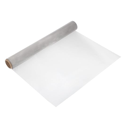 uxcell 150 Mesh 118" x 16" Woven Wire Mesh, 304 Stainless Steel Air Vent Filter