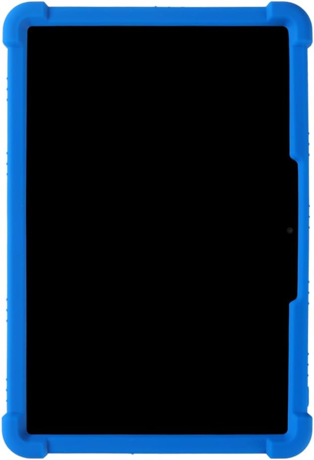 Case for BYYBUO A10_L 10.1 inch Tablet - Lightweight Silicone Stand Case Cover + 1 Random Color Stylus (Black)